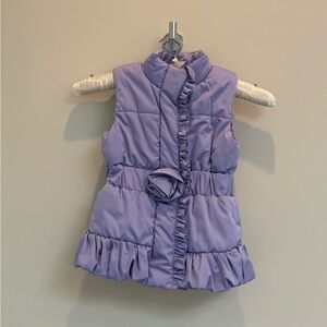 Girls puffy vest, never worn